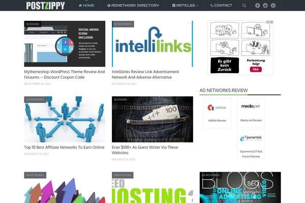 Site using Anthemes-reviews plugin