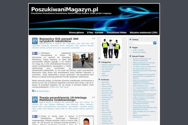 Mandigo theme site design template sample