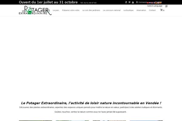 potagerextraordinaire.com site used Jupiter-potager