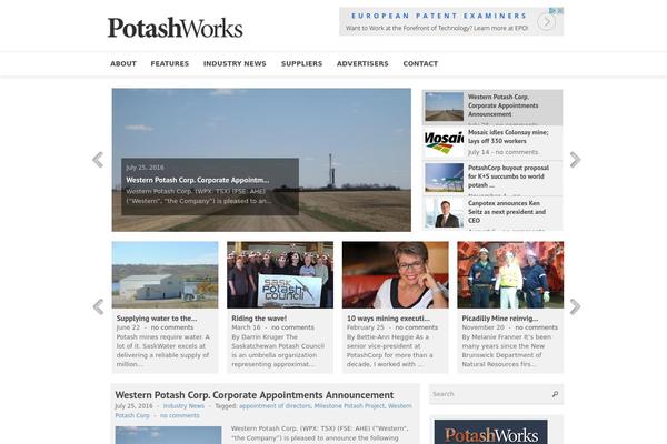 potashworks.com site used Curiosity