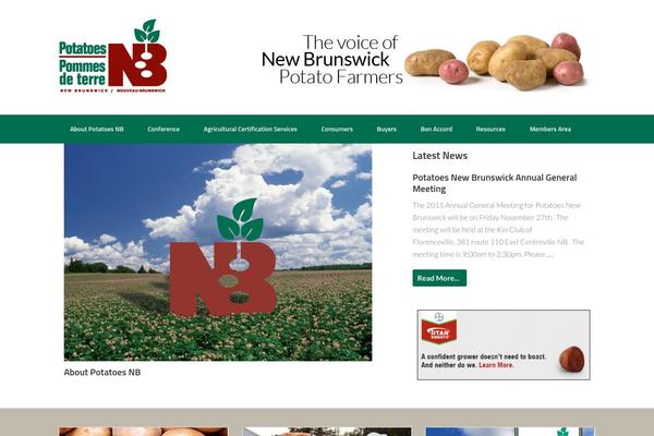 Enterprise Pro theme site design template sample