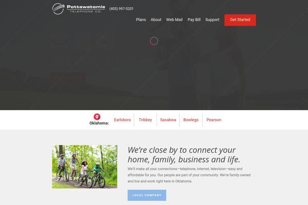 potelco.com site used Salient Child
