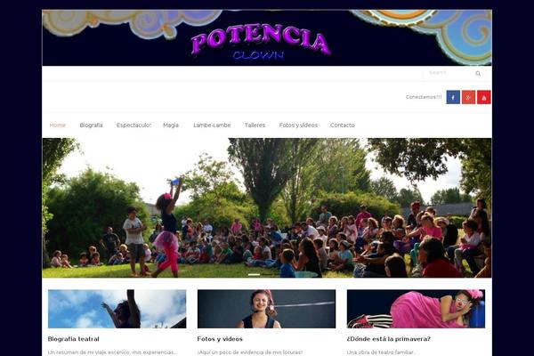 Sento theme site design template sample