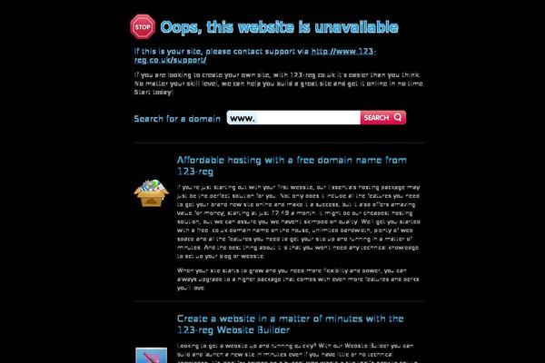 Second Touch theme site design template sample