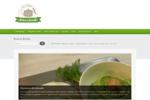 Food Recipes theme site design template sample