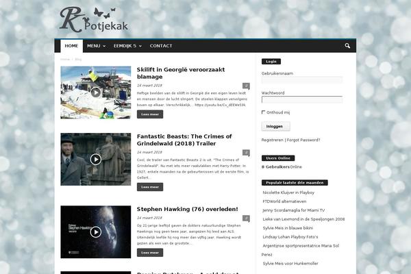 Site using Shortcode Press plugin