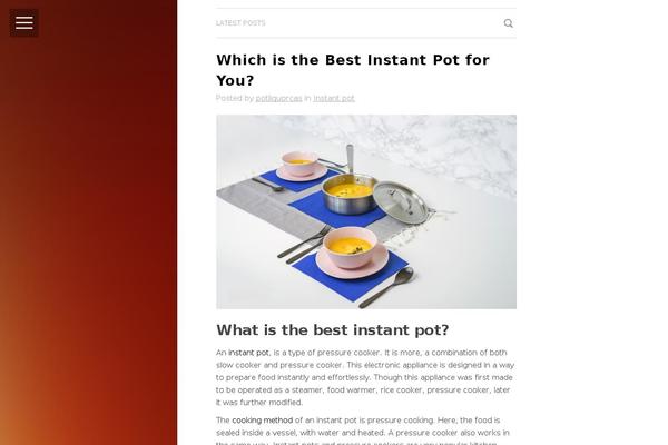 Site using Really Simple Popup plugin