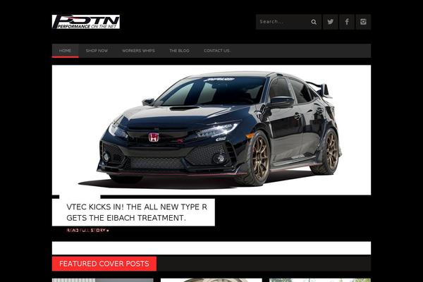 BUCKET theme site design template sample