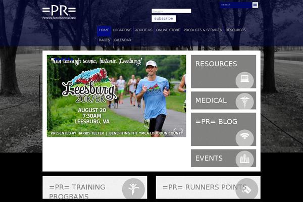 PRR theme websites examples