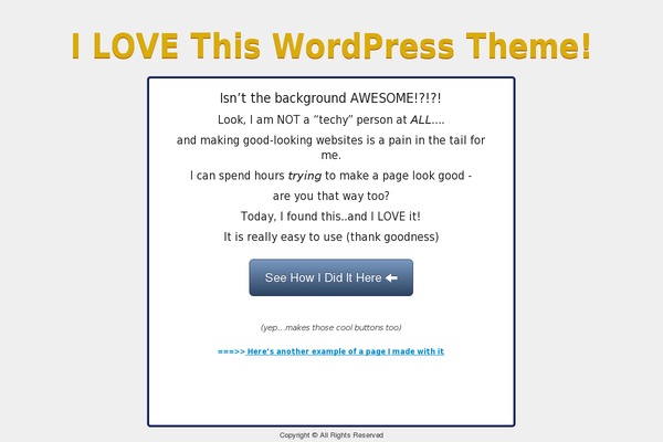 Site using Easyoptinbuilder plugin
