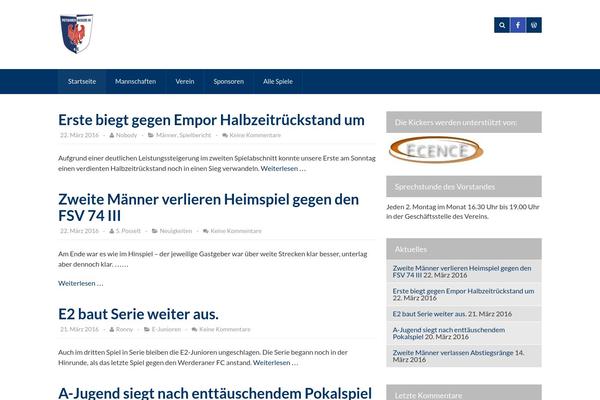 Evergreen Sports theme site design template sample