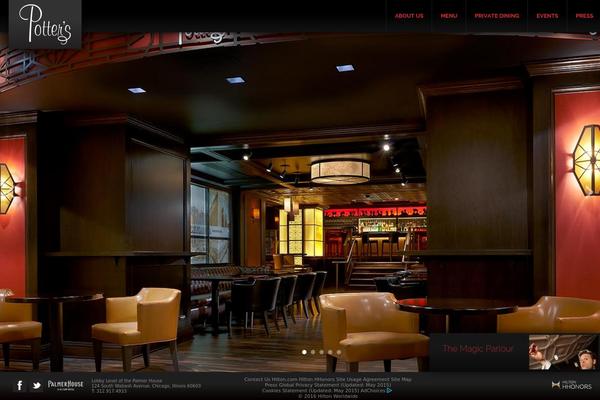 potters theme websites examples