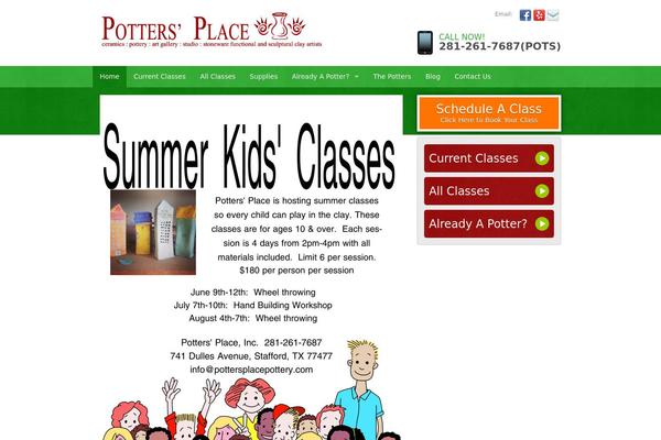 pottersplacepottery.com site used Site501