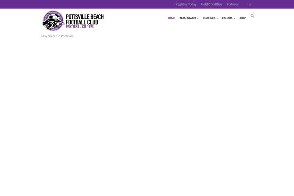 pottsvillebeachfootballclub.com.au site used Soccerclub-child