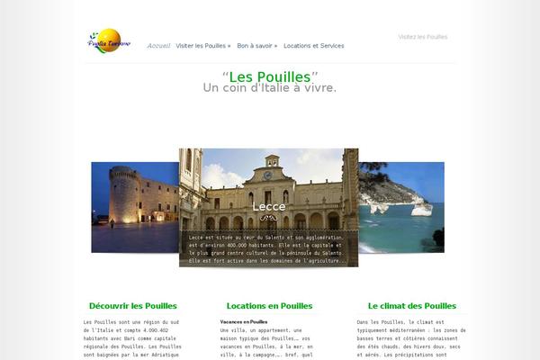Modest theme site design template sample