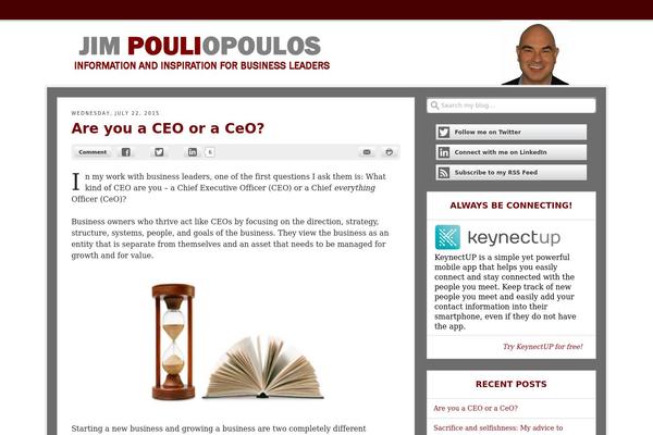 Get Noticed theme site design template sample