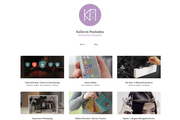 Site using Artless-portfolio plugin