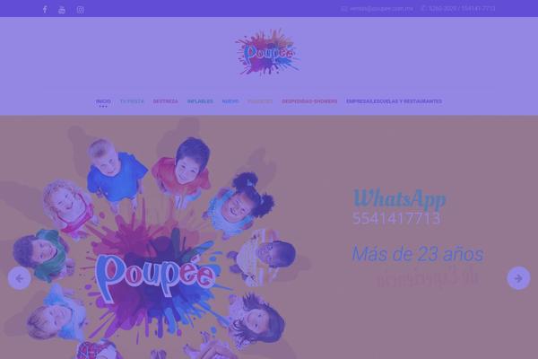 Kids-world theme site design template sample