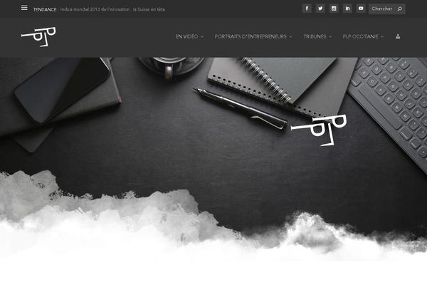Site using Social-divi plugin