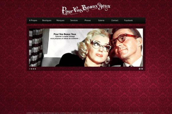 Locus theme site design template sample