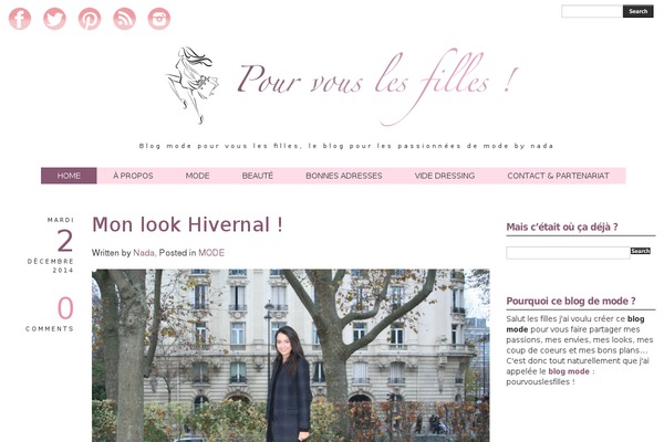 pourvouslesfilles.fr site used Hantus