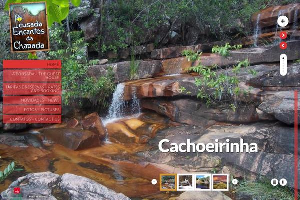 pousadaencantosdachapada.com.br site used Kaleido