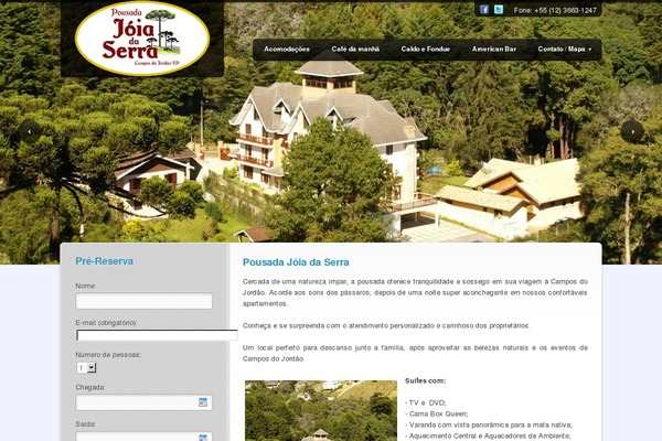The Palace theme site design template sample
