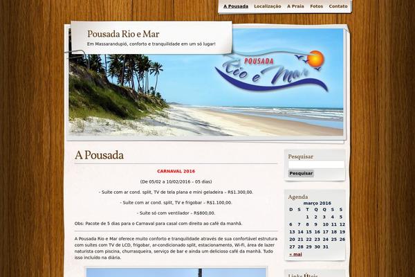 Adventure Journal theme site design template sample