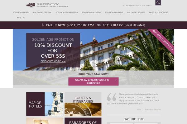 Custom theme site design template sample