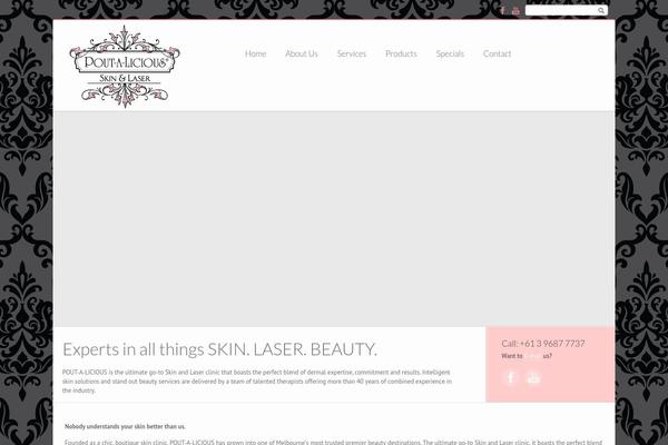 iCompany theme site design template sample
