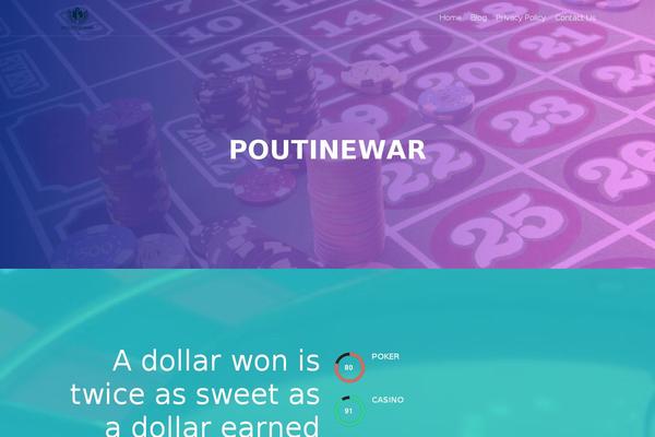 Site using Really Simple Share plugin