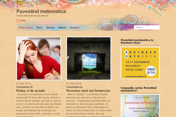 Koi theme site design template sample