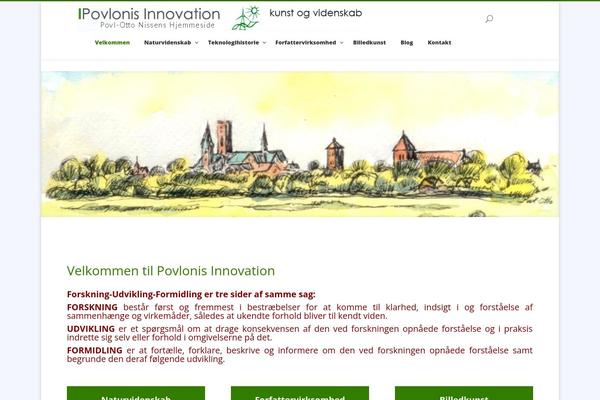 povlonis.dk site used Cg-theme