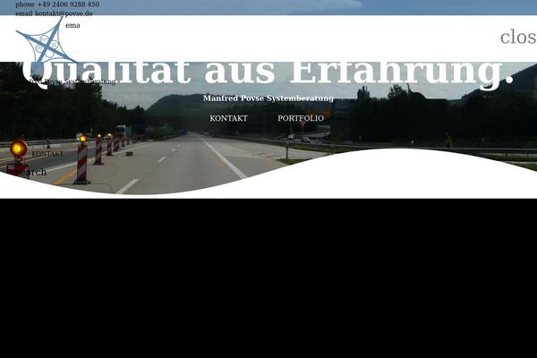 Zephyr theme site design template sample