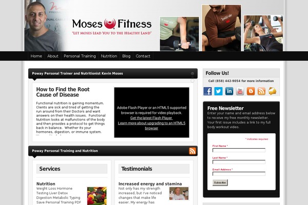 powaypersonaltrainer.com site used Wp-inspired