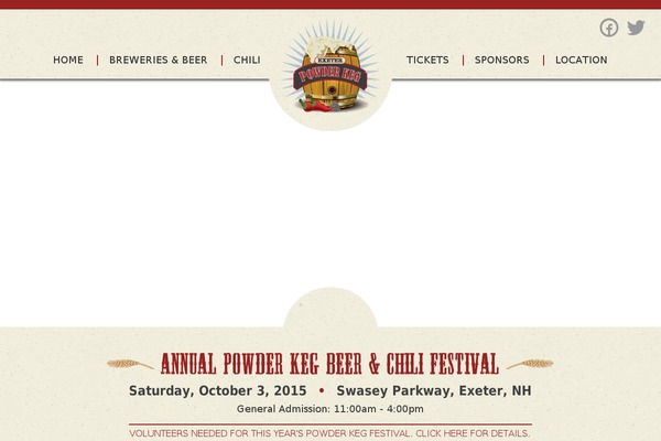 powderkegbeerfest.com site used Powderkeg