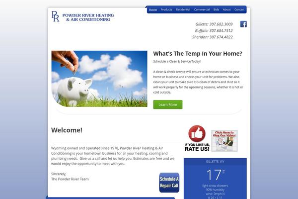 Site using Awesome-weather-pro plugin