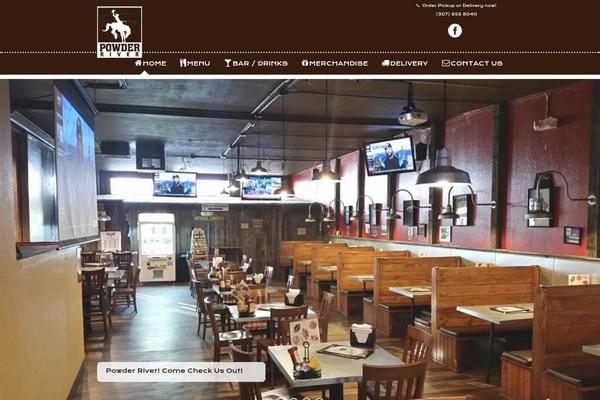 powderriverpizza.com site used Clean Business