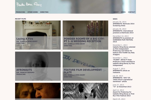 powderroomfilms.com site used Prf