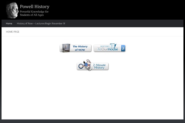 Hueman theme site design template sample