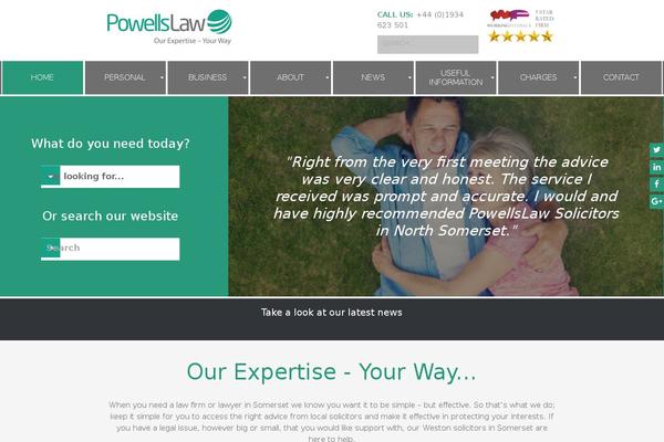 powellslaw.com site used Powellslaw