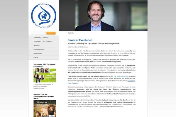 Twenty Ten theme site design template sample