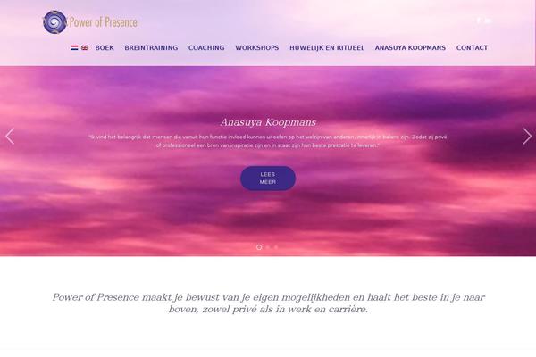 Porcelain theme site design template sample