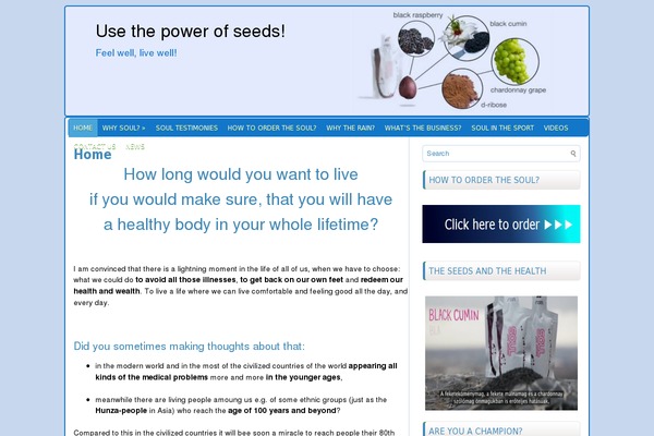 power-of-seeds.com site used Healthstyle