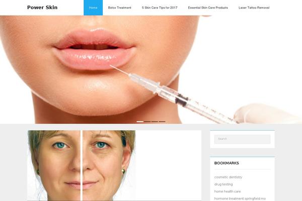Melos theme site design template sample