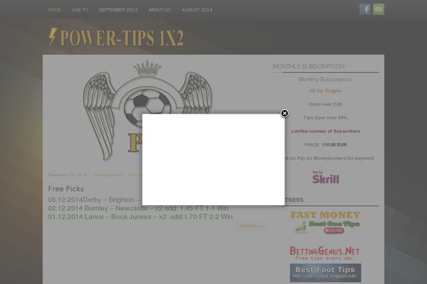 Site using Custom Tables plugin