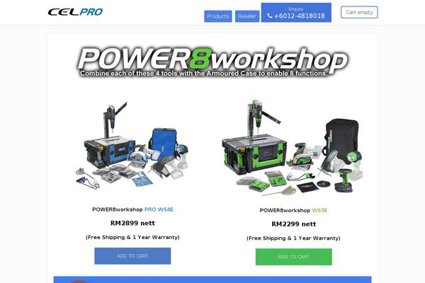Site using Click-animate plugin