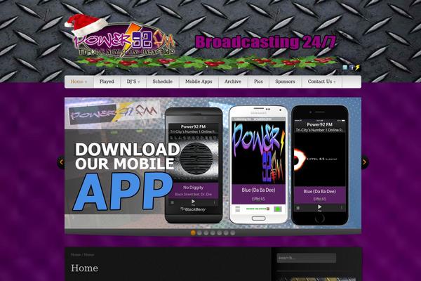Supermassive theme site design template sample