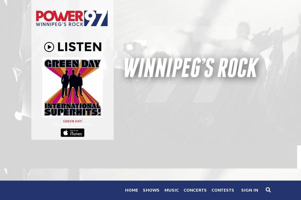 Corus-fm-radio theme site design template sample