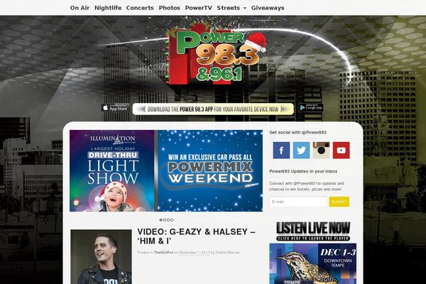 Twentyseventeen-child theme site design template sample